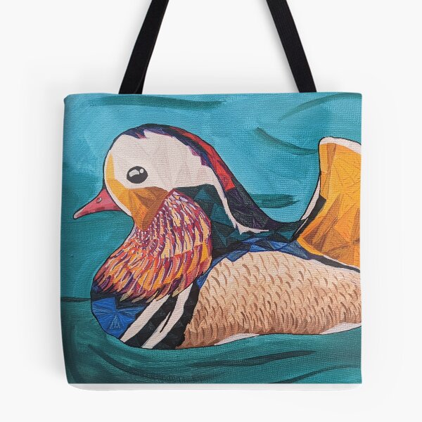 Item preview, Mandarin Duck in Geometric Acrylic designed and sold by kjthurow.