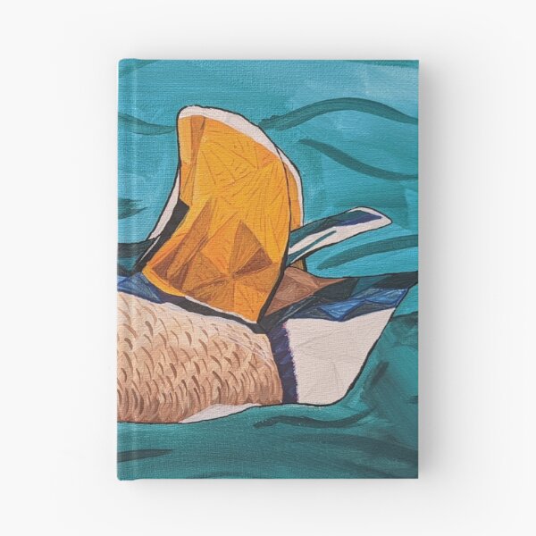 Item preview, Mandarin Duck in Geometric Acrylic designed and sold by kjthurow.