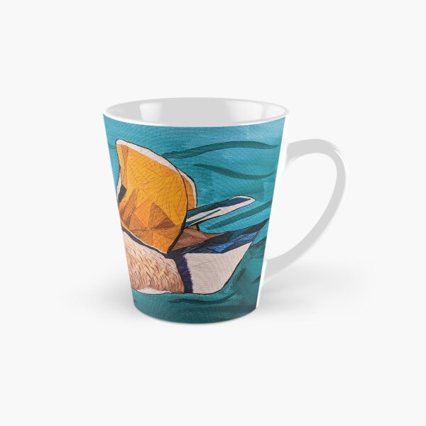 Item preview, Mandarin Duck in Geometric Acrylic designed and sold by kjthurow.