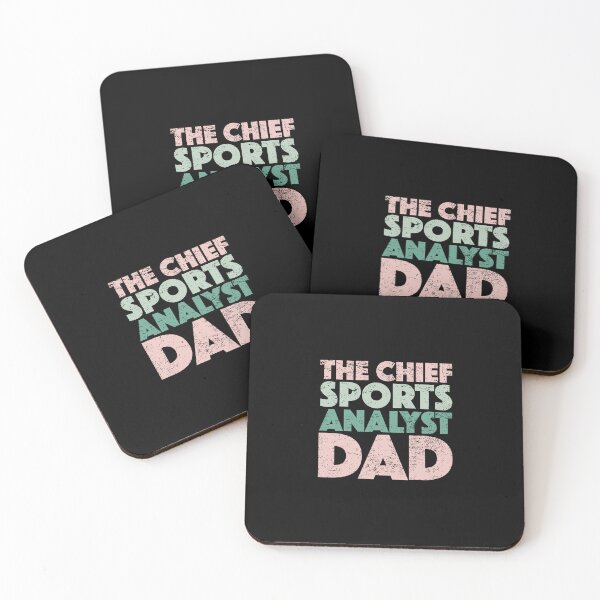 Item preview, The Chief Sports Analyst Dad - Retro Vintage designed and sold by onicon.