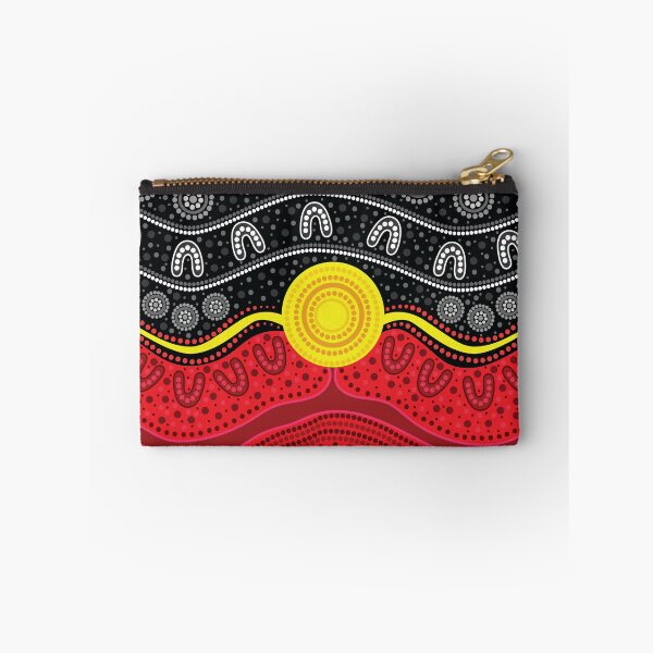 Item preview, Authentic Aboriginal Art - Sunset designed and sold by HogarthArts.