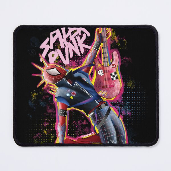 Item preview, spider punk digital illustration designed and sold by Majo Galeano.