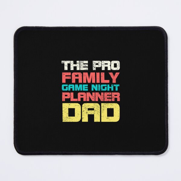Item preview, The Pro Family Game Night Planner Dad - Retro Vintage designed and sold by onicon.