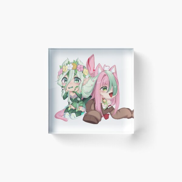 Item preview, Original artwork with Folly and Yuko designed and sold by Yukomaussi.