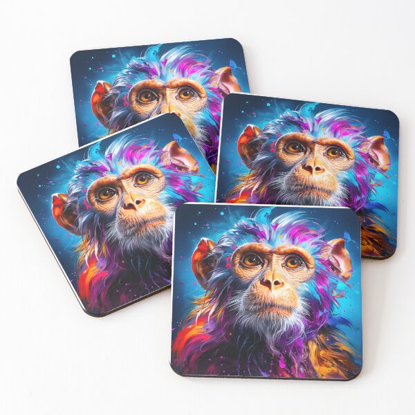 Item preview, Colorful Monkey designed and sold by GorArt1.