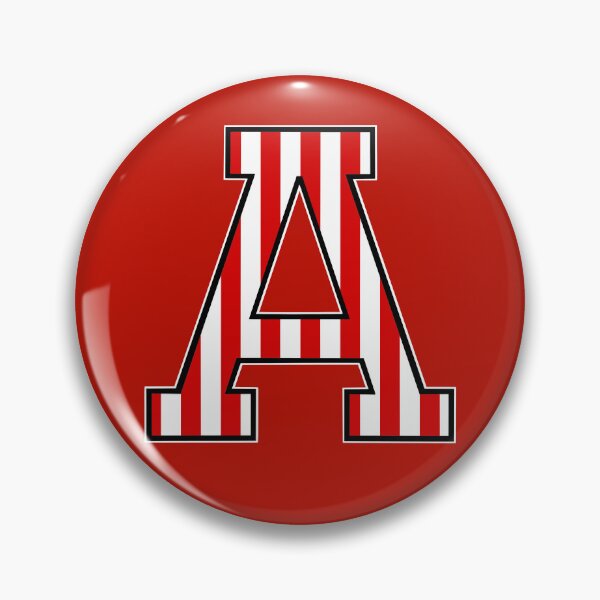 Item preview, Striped A, Arkansas A, Arkansas Football, Razorback, RazorbackFootball, Go Hogs, Fayetteville  designed and sold by Clancy Rodgers.