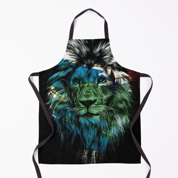 Item preview, multicolored lion design illustration designed and sold by TYTOS-SHOP.