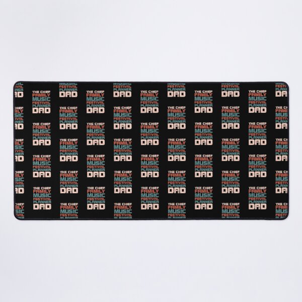 Item preview, The Chief Family Music Festival Planner Dad - Retro Vintage designed and sold by onicon.