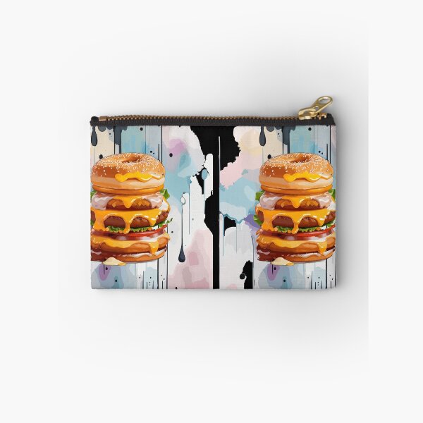 Item preview, Double Donut Burger - Fast Food Favorite designed and sold by FridPix.