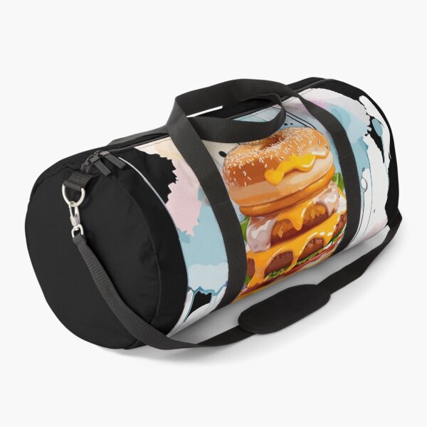 Item preview, Double Donut Burger - Fast Food Favorite designed and sold by FridPix.