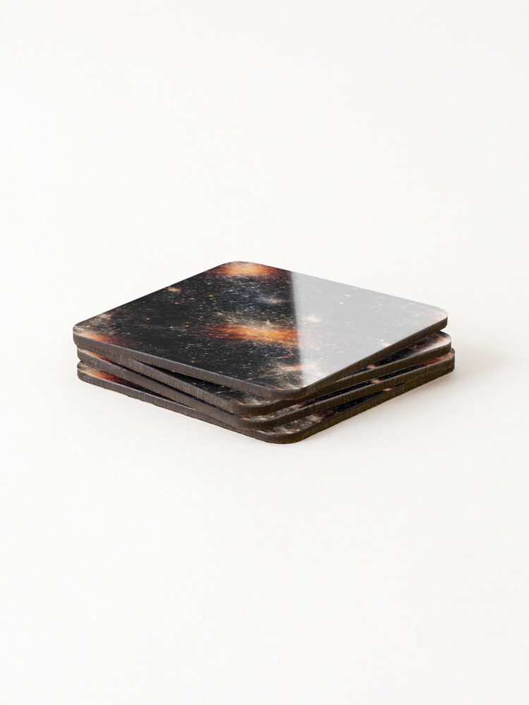Thumbnail 4 of 5, Coasters (Set of 4), Deep Outer Space Pattern 7 designed and sold by DigitalPatternx.