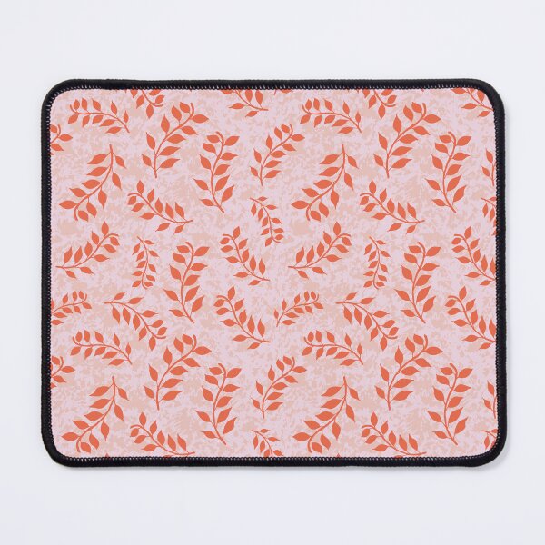 Item preview, Patrón de hoja caprichosa - naranja designed and sold by sunlightforest.