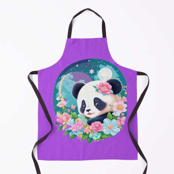Item preview, Cute floral panda  designed and sold by Gigglyvibes.