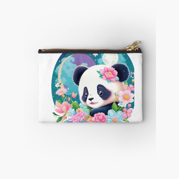 Item preview, Cute floral panda  designed and sold by Gigglyvibes.