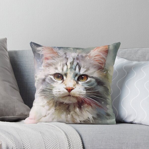 Item preview, Catheria - Cat portrait (1/4) designed and sold by sabantha.