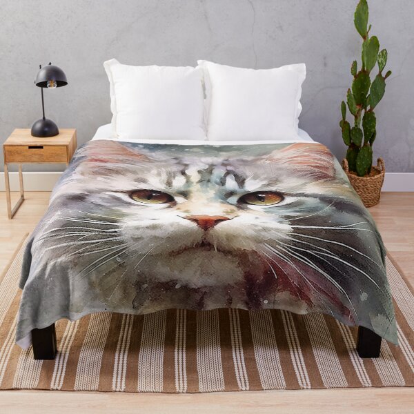 Item preview, Catheria - Cat portrait (1/4) designed and sold by sabantha.