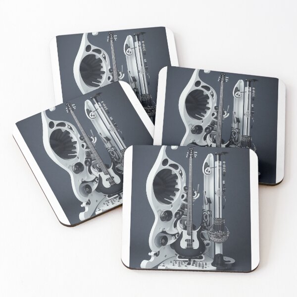 Item preview, Black and White Artistic Musical Instrument Design: Harmonizing Elegance and Creativity 3 designed and sold by CyberCollective.