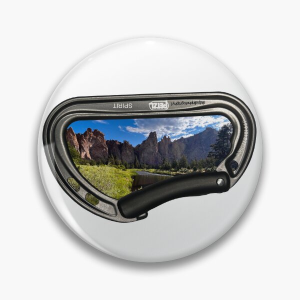 Item preview, Crooked River inside a carabiner.  designed and sold by DPalinPhotography.