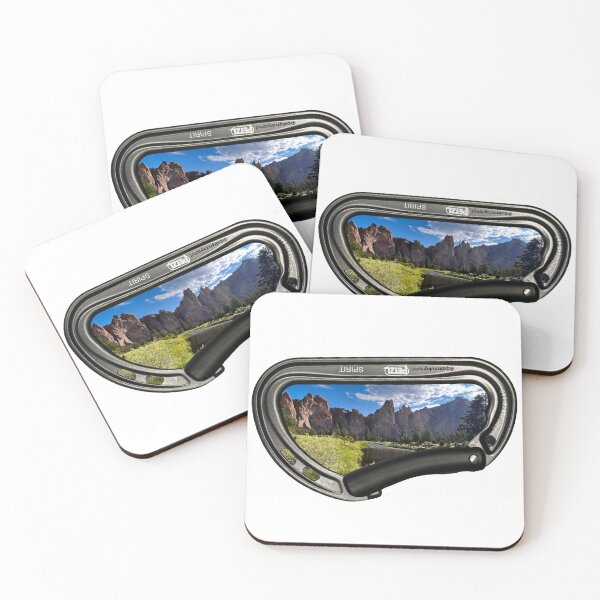 Item preview, Crooked River inside a carabiner.  designed and sold by DPalinPhotography.