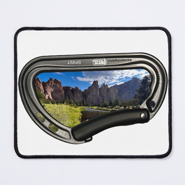 Item preview, Crooked River inside a carabiner.  designed and sold by DPalinPhotography.
