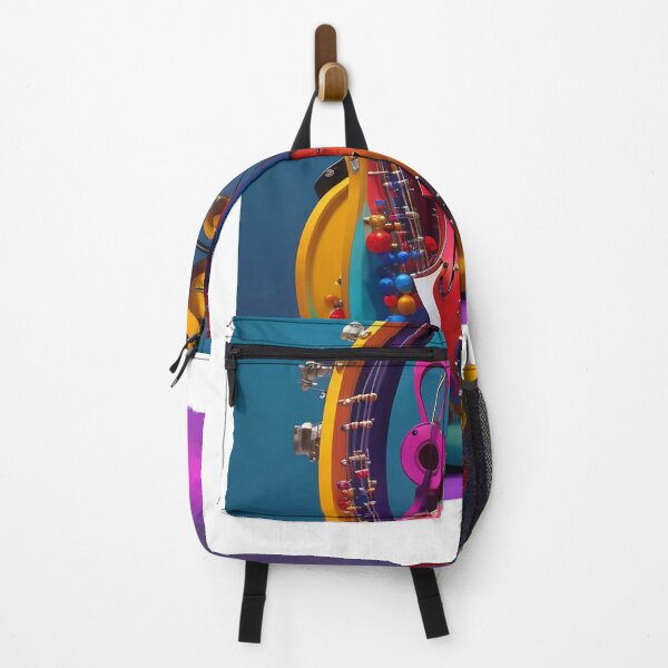 Item preview, Vibrant and Artistic Musical Instrument Design - Exploring the World of Colorful Melodies designed and sold by CyberCollective.