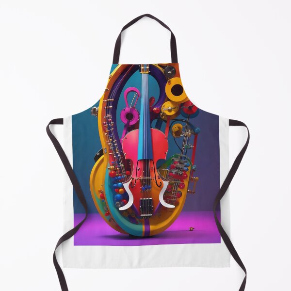 Item preview, Vibrant and Artistic Musical Instrument Design - Exploring the World of Colorful Melodies designed and sold by CyberCollective.