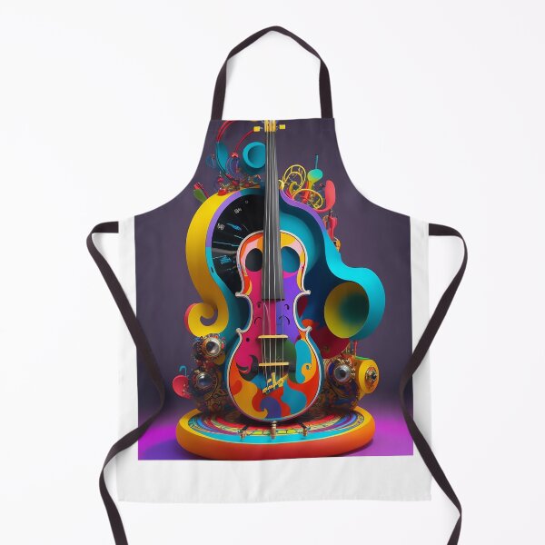 Item preview, Vibrant and Artistic Musical Instrument Design - Exploring the World of Colorful Melodies 2 designed and sold by CyberCollective.