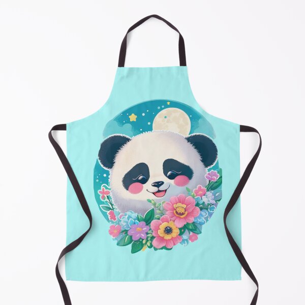 Item preview, Happy ball  floral panda perfect for panda lovers  designed and sold by Gigglyvibes.