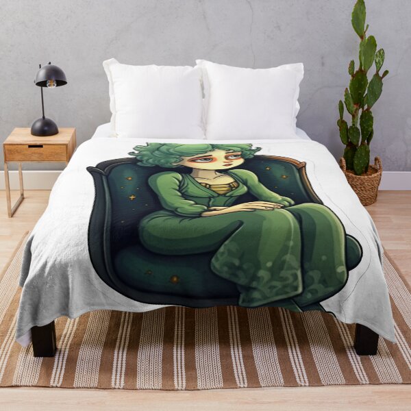 Item preview, Woman with green hair designed and sold by abmkf.