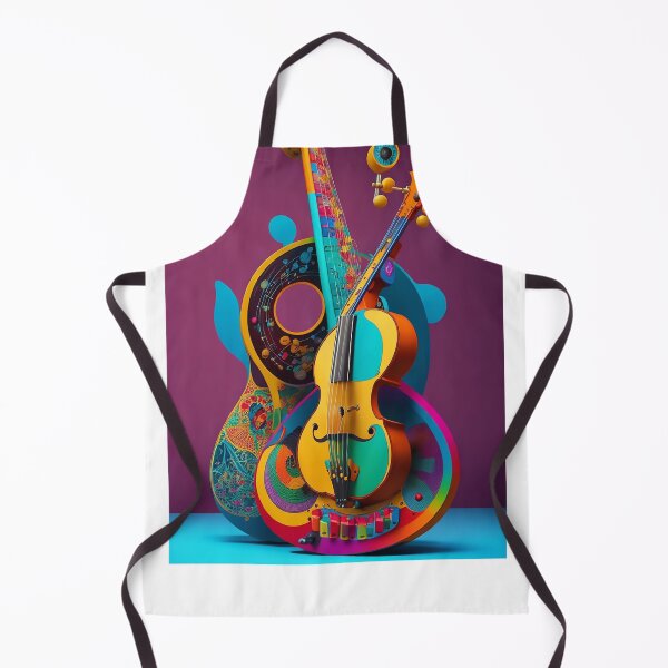 Item preview, Vibrant and Artistic Musical Instrument Design - Exploring the World of Colorful Melodies 4 designed and sold by CyberCollective.