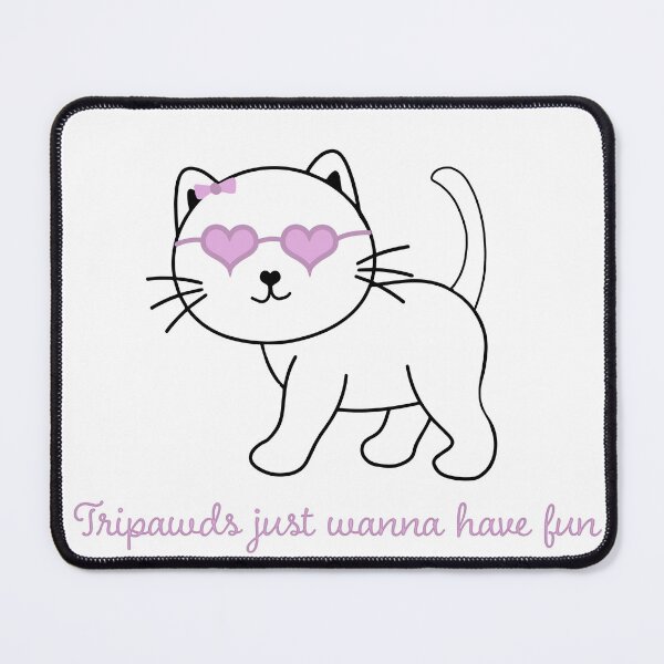 Item preview, Tripawds Just Wanna Have Fun designed and sold by leilathetripawd.