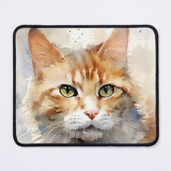 Item preview, Catheria - Cat portrait (4/4) designed and sold by sabantha.