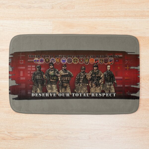 Item preview, THEIR TOTAL DETERMINATION AND DEDICATION DESERVE OUR TOTAL RESPECT designed and sold by THE AMERICAN TEEVANGELIST.