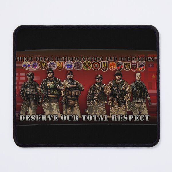 Item preview, THEIR TOTAL DETERMINATION AND DEDICATION DESERVE OUR TOTAL RESPECT designed and sold by THE AMERICAN TEEVANGELIST.