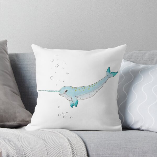 Item preview, Narwhal, narwhale, ocean fish designed and sold by -Lumisa-Design-.