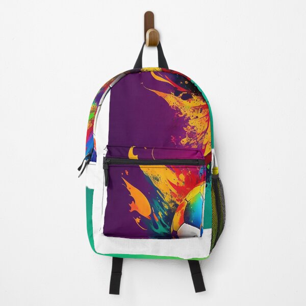 Item preview, Colorful Artistic Soccer Design - Unique and Vibrant Sports Art designed and sold by CyberCollective.