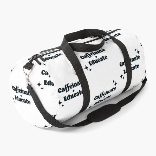 Item preview, Caffeinate and Educate | Caffeine | Coffee | Teacher | Teachers designed and sold by ShoniwDesigns.