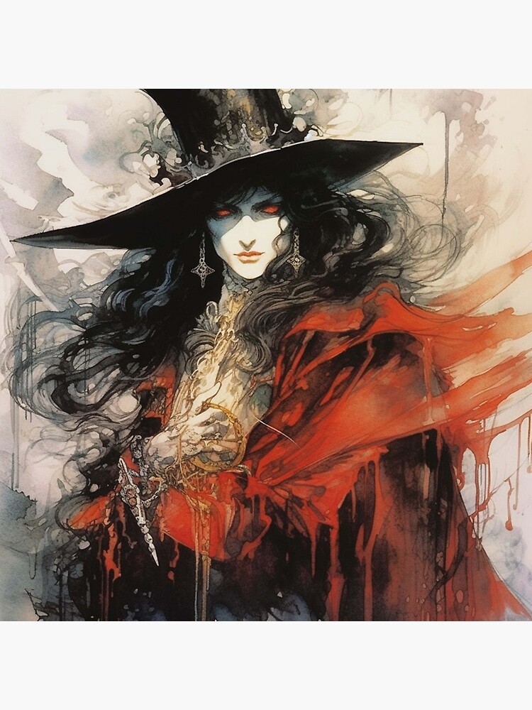 Yoshitaka Amano Vampire Hunter D  Framed Art Print for Sale by