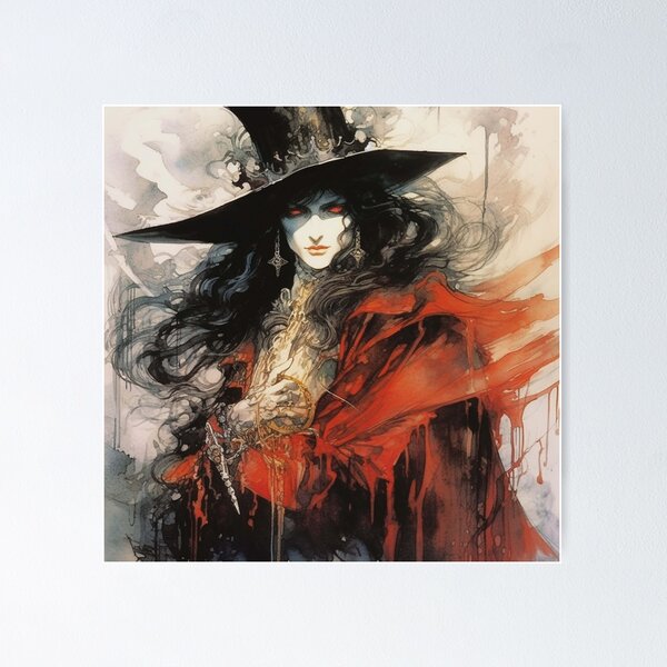 Vampire Hunter D Bloodlust Manga Anime Very Rare Promo Poster 56x40cm.