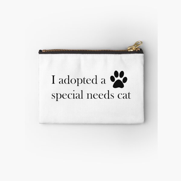 Item preview, I adopted a special needs cat designed and sold by leilathetripawd.