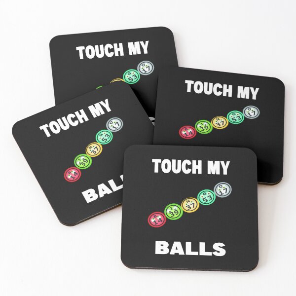 Item preview, Touch My Balls Bingo Lover Gambler Gambling designed and sold by jamal-alkhalf.