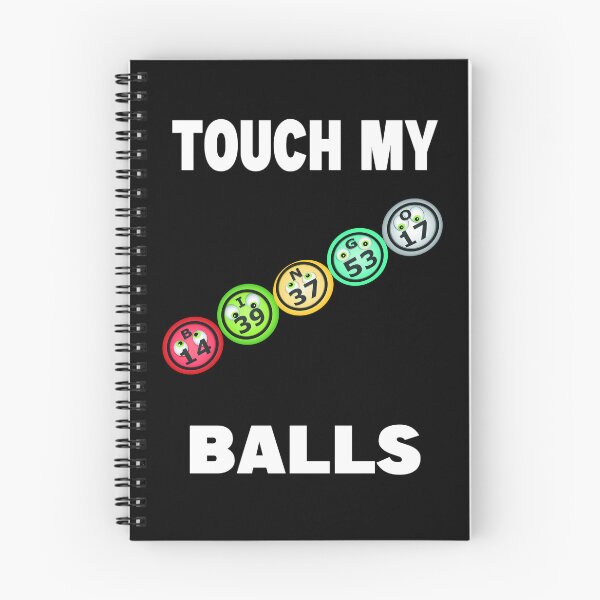Item preview, Touch My Balls Bingo Lover Gambler Gambling designed and sold by jamal-alkhalf.