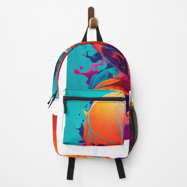 Item preview, Vibrant and Artistic Basketball Design | Colorful Sports Inspiration designed and sold by CyberCollective.