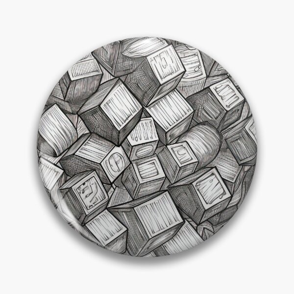 Item preview, Gray cubes designed and sold by abmkf.