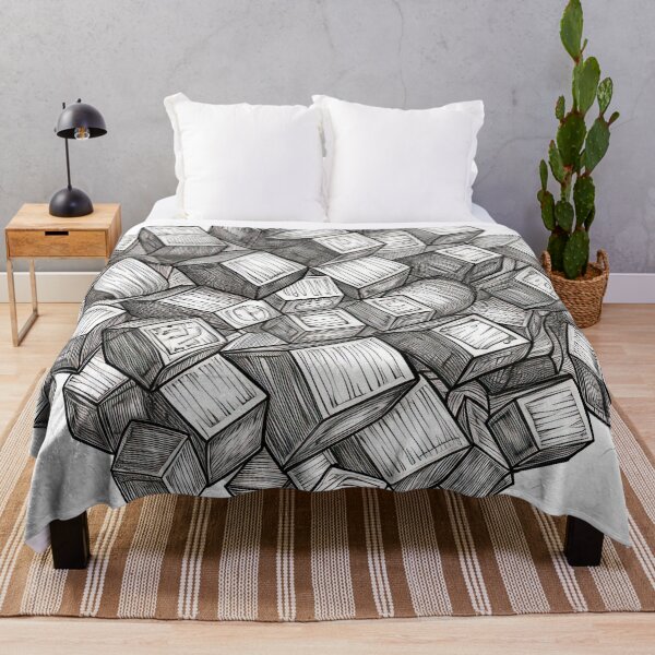 Item preview, Gray cubes designed and sold by abmkf.