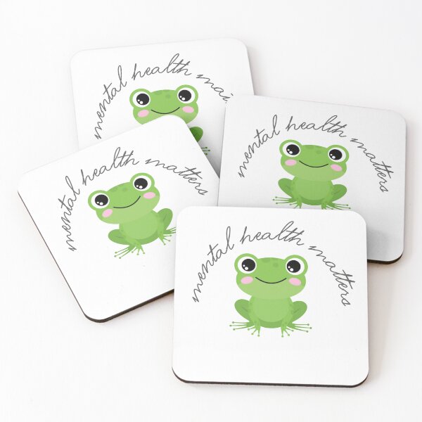 Item preview, mental health frog designed and sold by imsafehere.