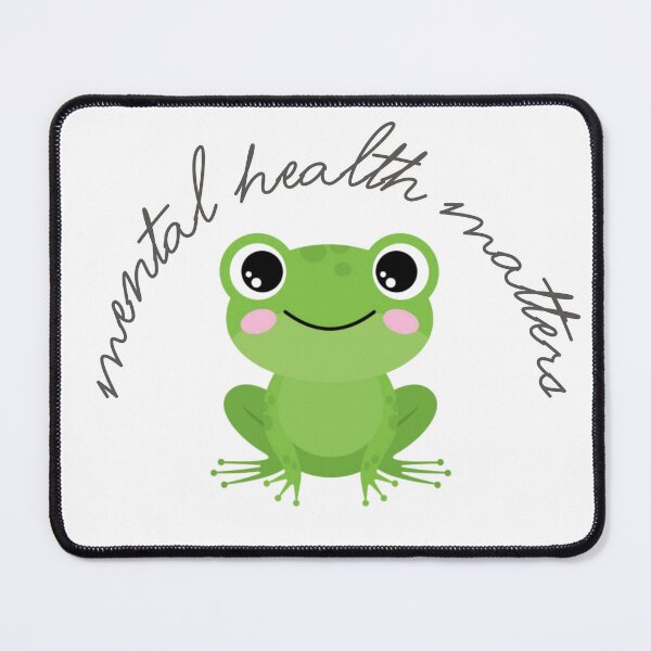 Item preview, mental health frog designed and sold by imsafehere.