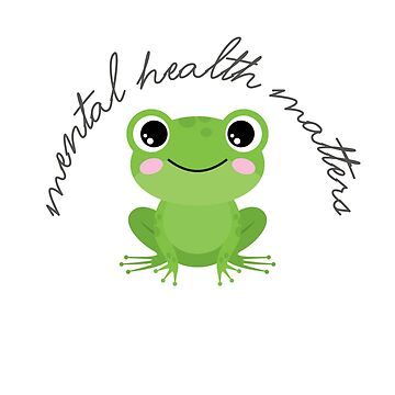 Artwork thumbnail, mental health frog by imsafehere