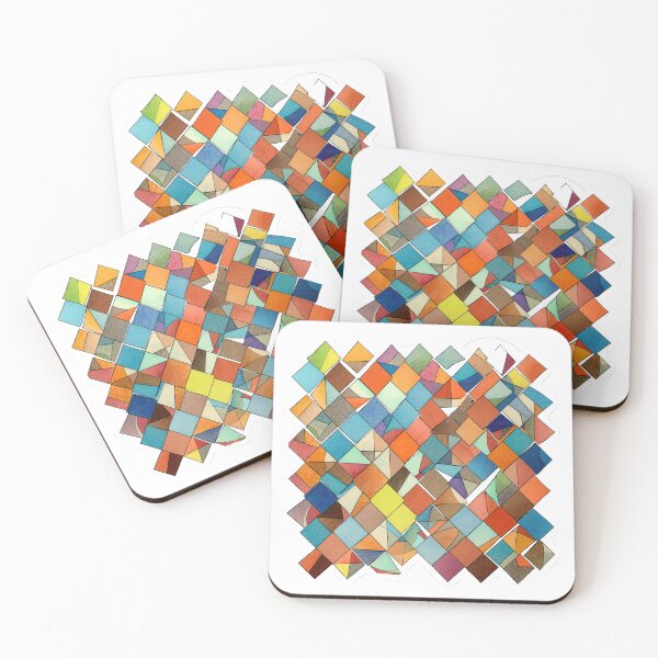 Item preview, The rhombuses are multi-colored. designed and sold by abmkf.
