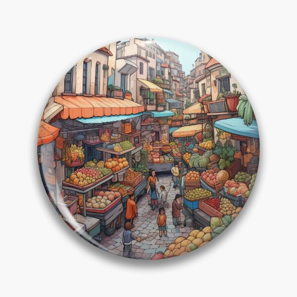 Item preview, Noisy market. designed and sold by abmkf.